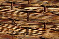 braided willow fence detail