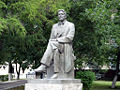 Monument to Chekhov in the city Chekhov in Moscow Region