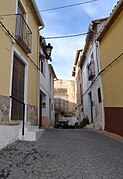 Castell de Castells, atzucac.JPG