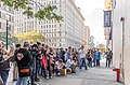 Banksy Hammer Boy, Graffiti in New York City and photographers