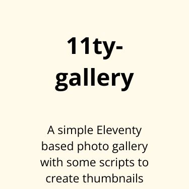 Screenshot of https://11ty-gallery.netlify.app