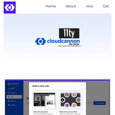 Screenshot of https://cloudcannon.axcora.com/