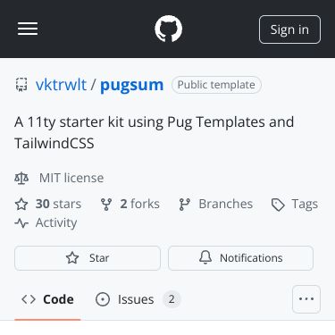 Screenshot of https://github.com/vktrwlt/pugsum