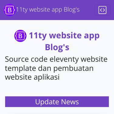 Screenshot of https://eleventyblog.vercel.app/