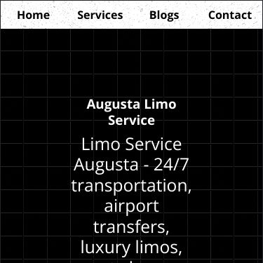 Screenshot of https://www.limoaugusta.com/