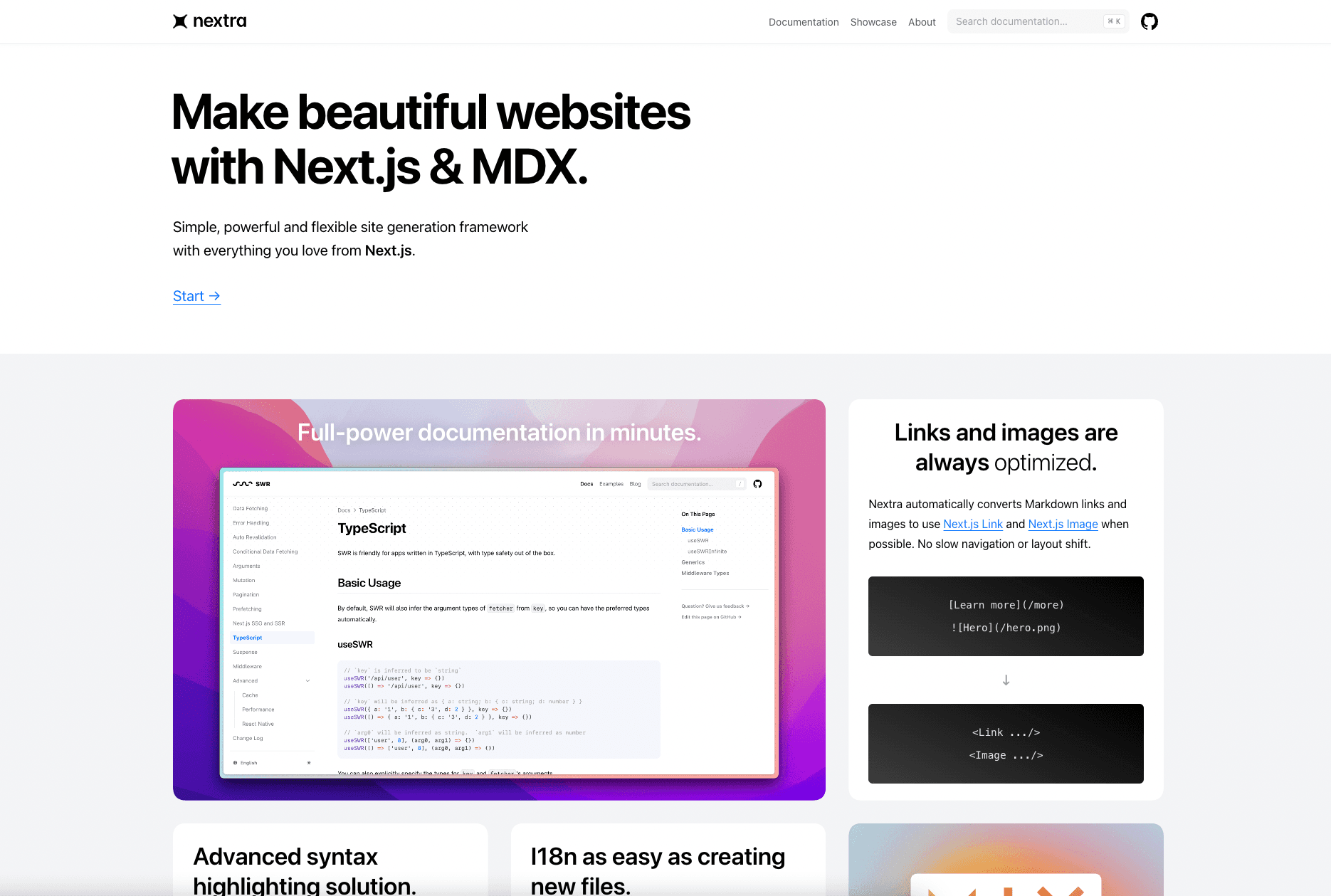 Nextra: Docs Starter Kit
