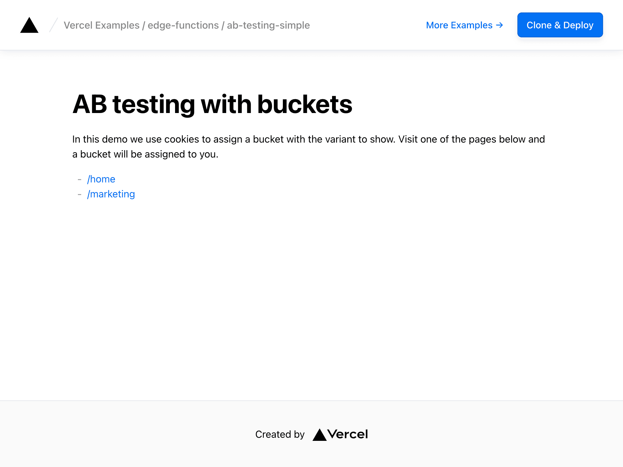 A/B Testing Simple