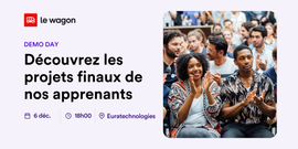 Demo Day : Découvrez les projets finaux de nos étudiants