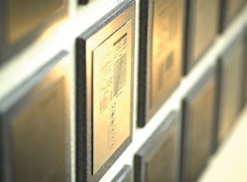 cognex patents on gold wall plaques