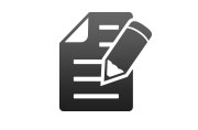 grey document icon with pencil