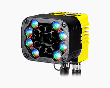 Sistema de visión In-Sight 3800 con iluminación multicolor