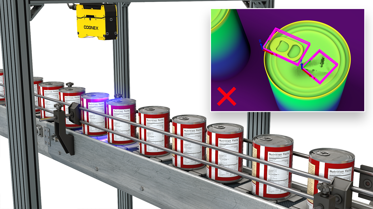 Food & Beverage - Applications for In-Sight L38 3D Vision System