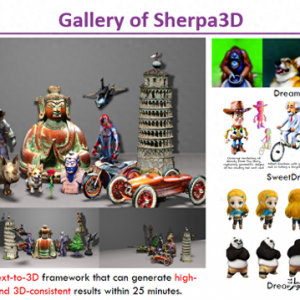 CVPR2024：Sherpa3D：通过粗略的3D先验提升高保真文本到3D生成