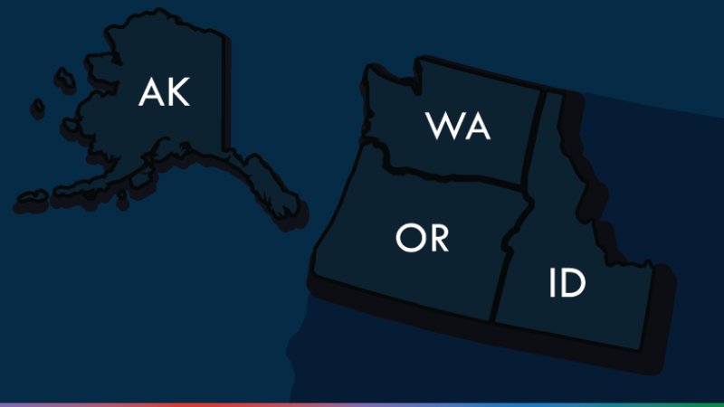 Cyber volunteer resource center map for region 10