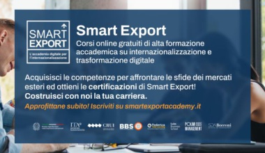 Smart Export si apre a studenti e dottorandi