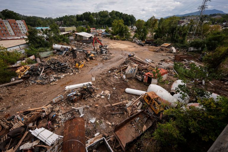 Massive search and rescue operation in wake of hurricane Helene