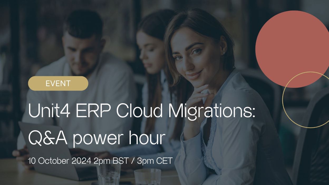 unit4 erp cloud migrations