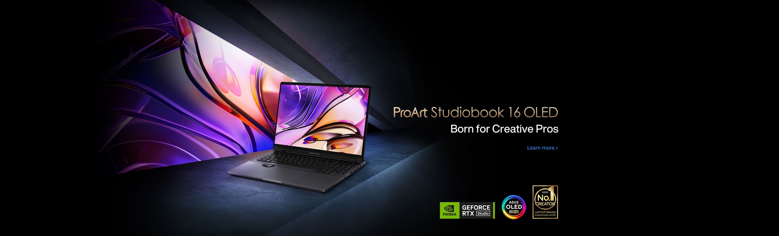 Studiobook 16 OLED (H7604) Born for Creative Pros