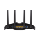 RT-AX82U rear view, showing I/O ports