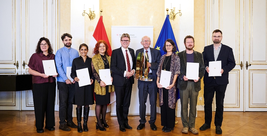 Verleihung Österreichischer Staatspreis für Geschichtswissenschaften