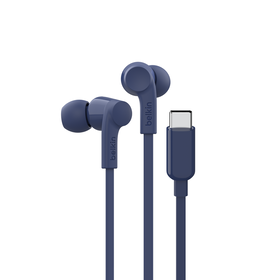 USB-C Wired Earbuds with Adjustable Volume Limiter