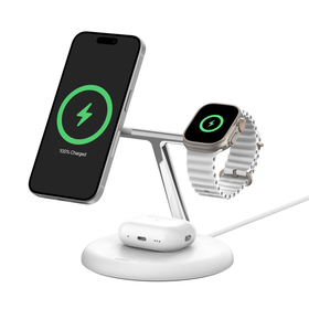 3-in-1 Magnetic Wireless Charging Stand with Qi2 15W