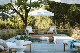 spool pool with chairs 