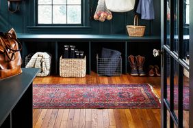 mudroom hardwood floors