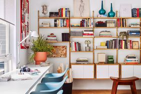 Midcentury modern home office 