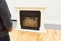 Real Flame Callaway Grand Electric Fireplace