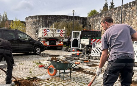 Réfection du parking