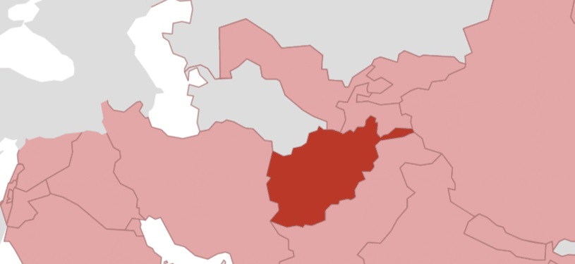 Map of Afghanistan