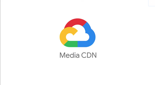 包含“Media CDN”文字的 Google Cloud 徽标