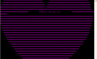 用C语言实现心形表白程序[酷炫动态版]