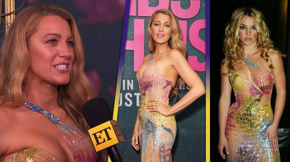 Why Blake Lively Wore Britney Spears' Dress to 'It Ends With Us' Premiere (Exclusive)