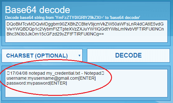 Figure 14. Base64-decoded data