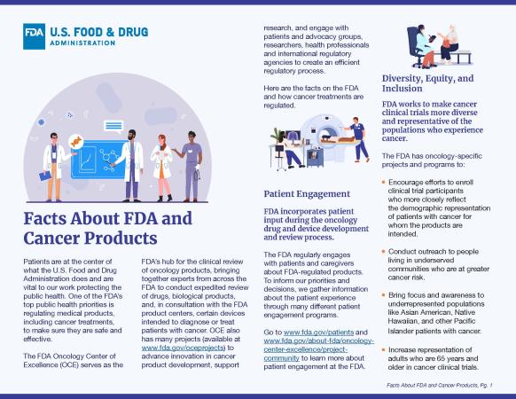 Facts about FDA and Cancer Products