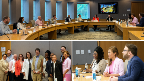 Photo collage of FDA staff attending Reach Consortium