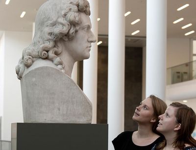 Besucher im Neuen Augusteum, Foto: Kustodie