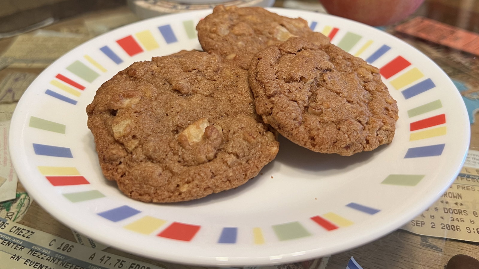 Potato Chip Pecan Cookies