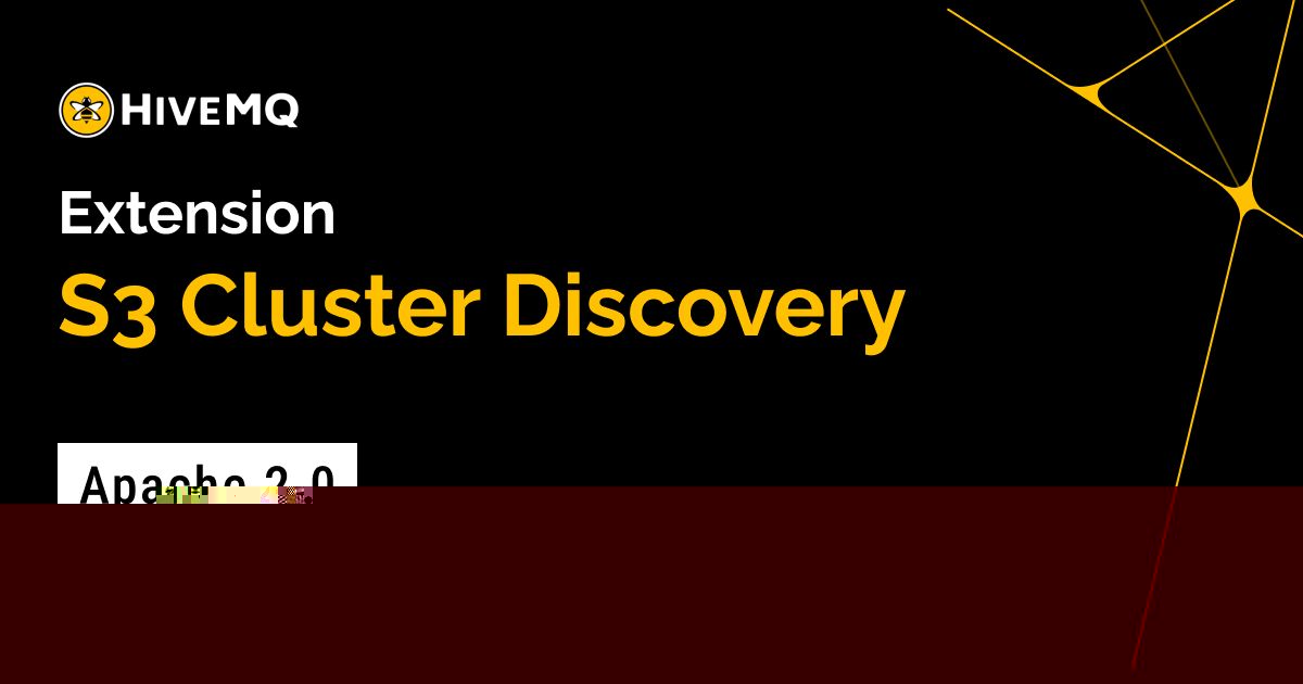 HiveMQ Extension for S3 Cluster Discovery