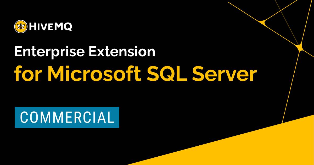 HiveMQ Extension for MS SQL Server