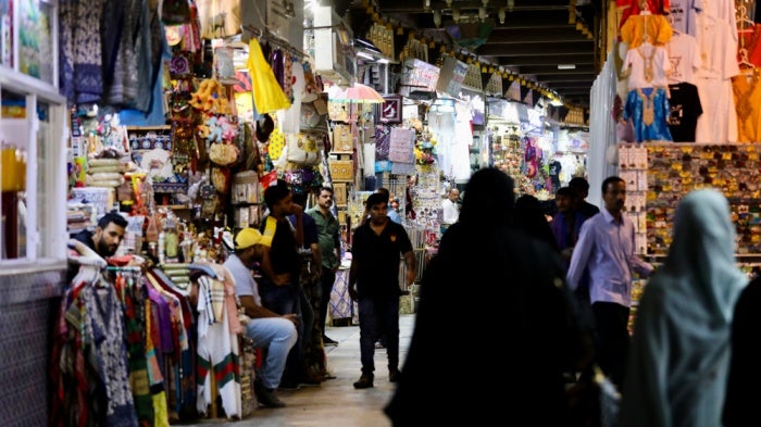 The Mutrah Souq in Muscat, Oman, November 7, 2022.