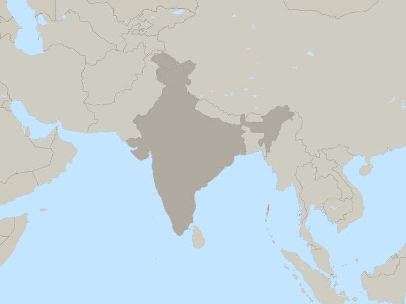 map of India