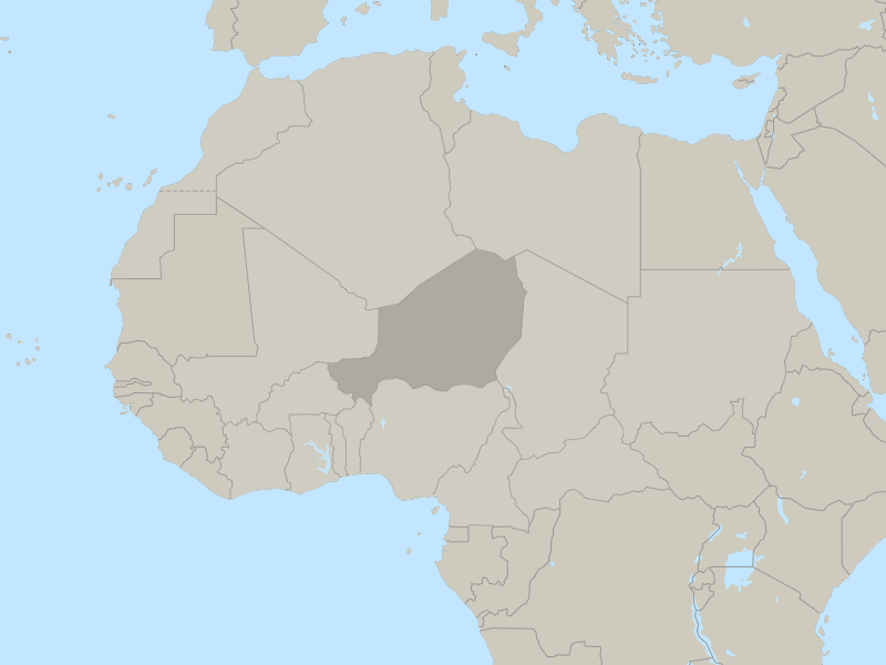 map of Niger