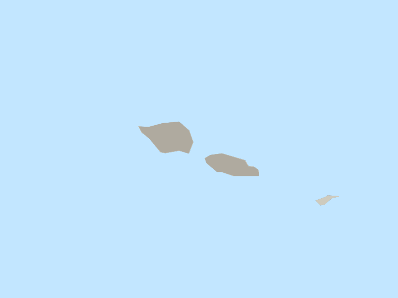 map of Samoa