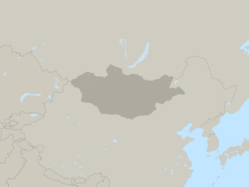 Mongolia map