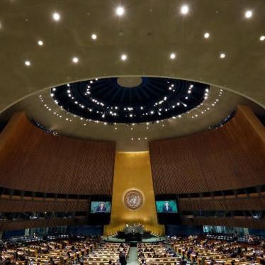 A view of the United Nations General Assembly, at UN headquarters, October 1, 2018. 