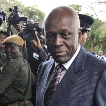 Angola President José Eduardo dos Santos