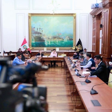 Constitutional Committee of the Congress of the Republic of Peru, in Lima, June 5, 2024.